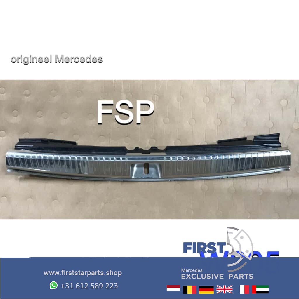 A2056902501 W205 Laadvloer bescherming Achterklep Mercedes C Clase kofferklep aluminium kap 2014-2021 loading floor protection usado en Menorca