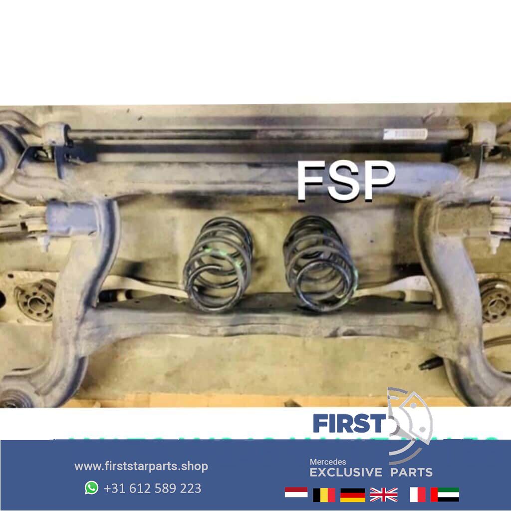 Complete achteras Subframe Mercedes W176 A W246 B W117 CLA W156 GLA Clase 2012-2019 rear axle usado en Menorca foto 3