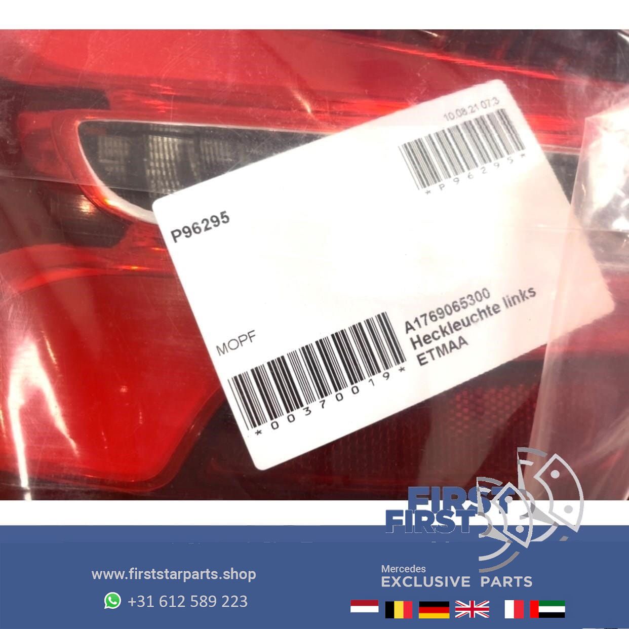 W176 Facelift AMG Full LED achterlicht LINKS Mercedes A Clase tail light left and right usado en Menorca foto 4