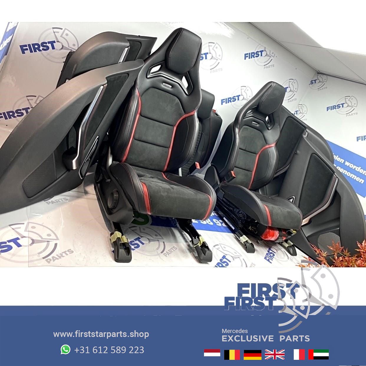 A45 AMG interieur Mercedes kuip stoelen W176 A Clase W117 complete interior usado en Menorca foto 4