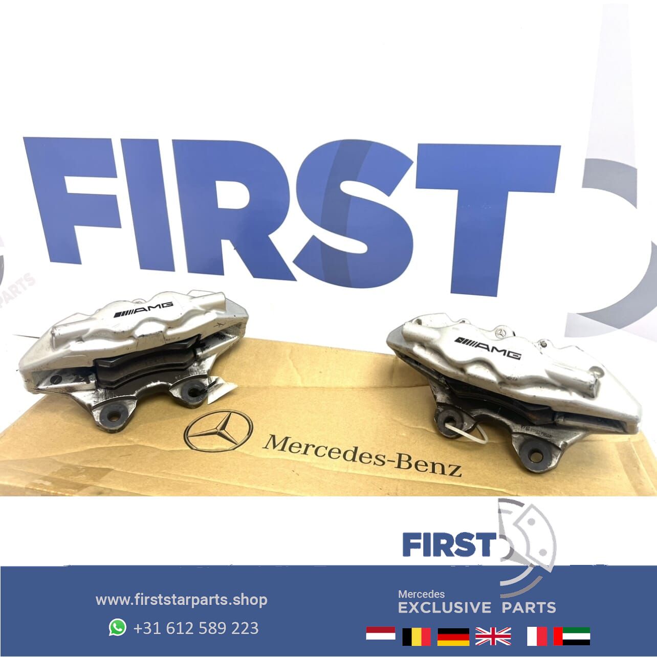 REMMEN A0044233598 A0044233698 BREMBO REMKLAUW REMTANG SET Mercedes W211 W219 R230 R171 C209 CL55 CLS55 E55 SL55 SLK55 CLK55 AMG REMKLAUW SET LINKS + RECHTS ACHTER REM REMTANG REMKLAUW LINKS / RECHTS ACHTER caliper set of 2 usado en Menorca