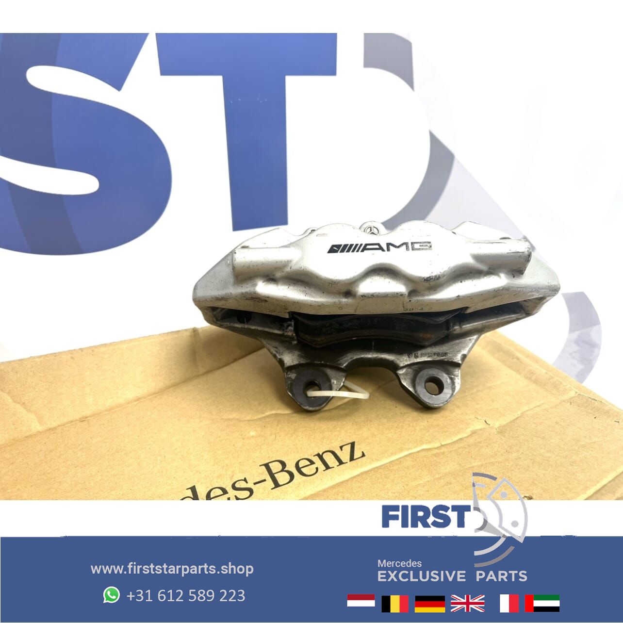 REMMEN A0044233598 A0044233698 BREMBO REMKLAUW REMTANG SET Mercedes W211 W219 R230 R171 C209 CL55 CLS55 E55 SL55 SLK55 CLK55 AMG REMKLAUW SET LINKS + RECHTS ACHTER REM REMTANG REMKLAUW LINKS / RECHTS ACHTER caliper set of 2 usado en Menorca foto 5