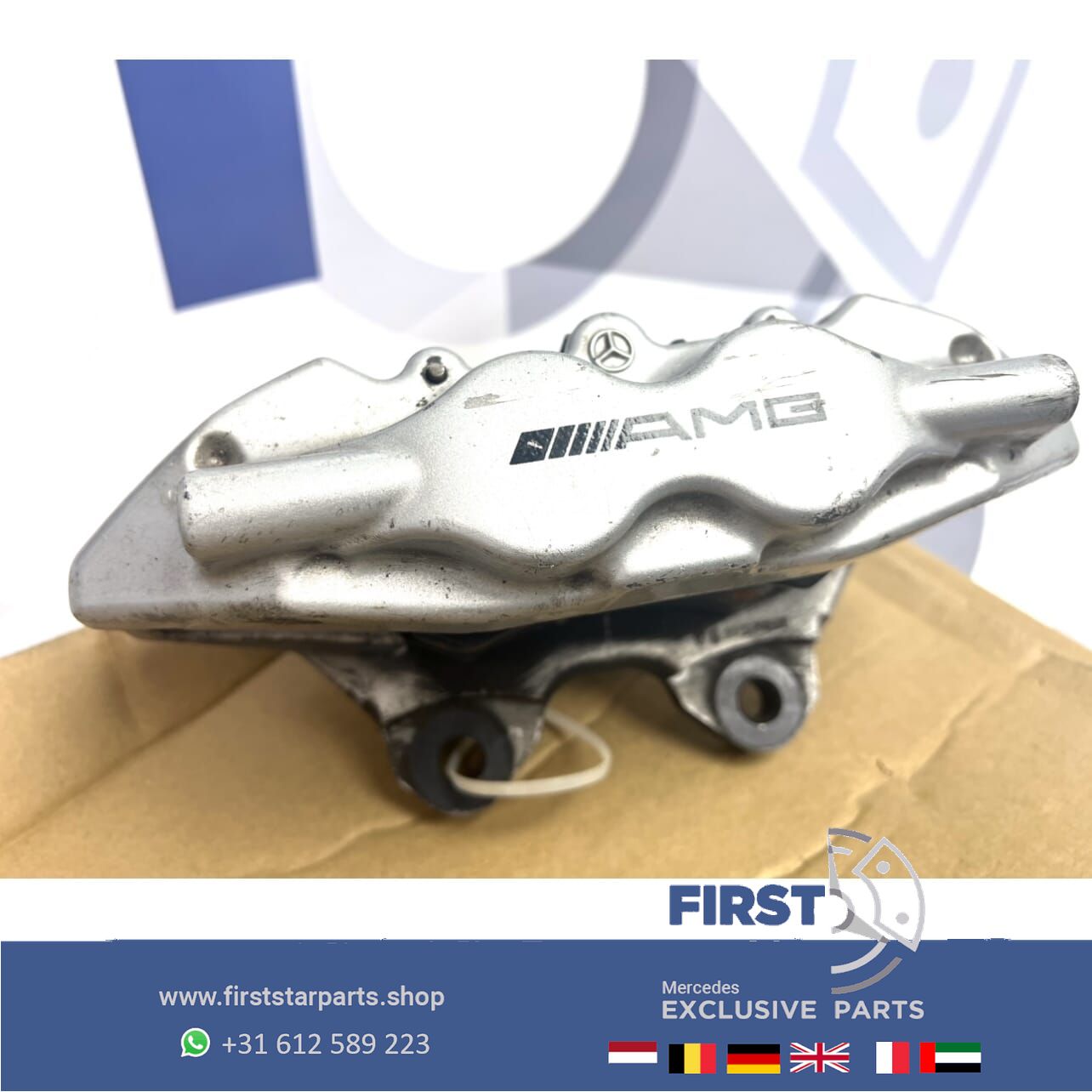 REMMEN A0044233598 A0044233698 BREMBO REMKLAUW REMTANG SET Mercedes W211 W219 R230 R171 C209 CL55 CLS55 E55 SL55 SLK55 CLK55 AMG REMKLAUW SET LINKS + RECHTS ACHTER REM REMTANG REMKLAUW LINKS / RECHTS ACHTER caliper set of 2 usado en Menorca foto 3