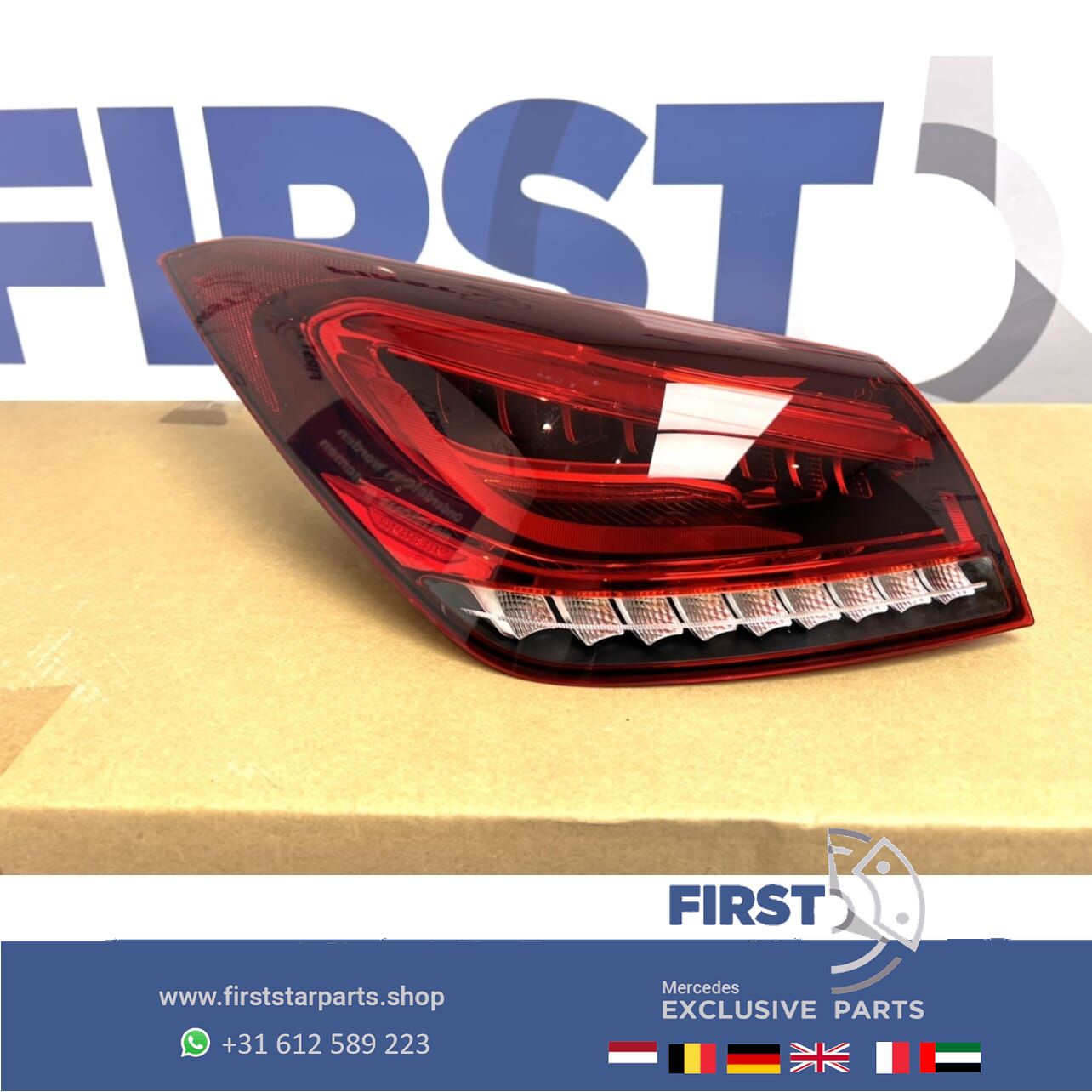(2023) W118 CLA CLA35 CLA45 CLA45s LED ACHTERLICHT SET originalineel Mercedes 2019-2023 C118 C 118 A1189067500 + A1189067500 tail light left and right usado en Menorca foto 2