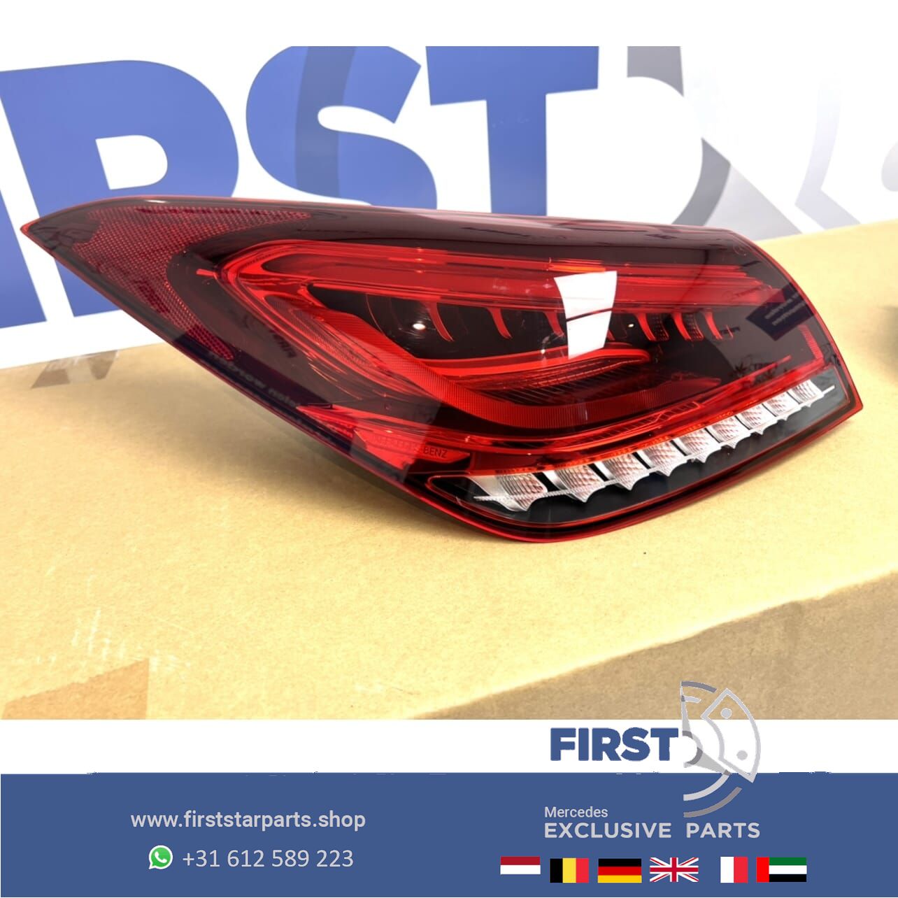 (2023) W118 CLA CLA35 CLA45 CLA45s LED ACHTERLICHT SET originalineel Mercedes 2019-2023 C118 C 118 A1189067500 + A1189067500 tail light left and right usado en Menorca foto 5