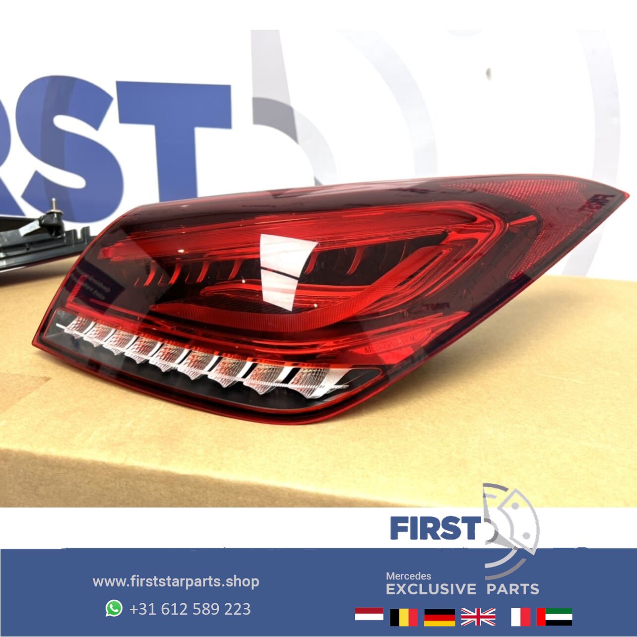 (2023) W118 CLA CLA35 CLA45 CLA45s LED ACHTERLICHT SET originalineel Mercedes 2019-2023 C118 C 118 A1189067500 + A1189067500 tail light left and right usado en Menorca foto 7