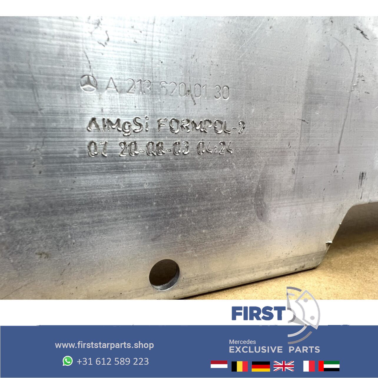 A2136200130 voorbumperbalk Mercedes E Clase bumper balk 2016-2023 W213 W238 bumperbalk front bar usado en Menorca foto 7