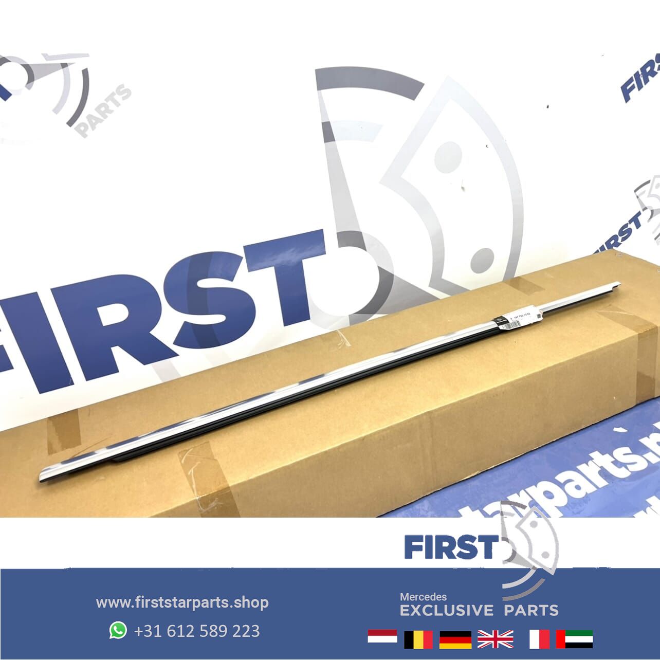 W167 GLE RAAMSNOR Mercedes 2023 RAAMLIJST DEURLIJST CHROOM 2020-2024 RAAM SNOR V167 C167 other windows and accessories usado en Menorca