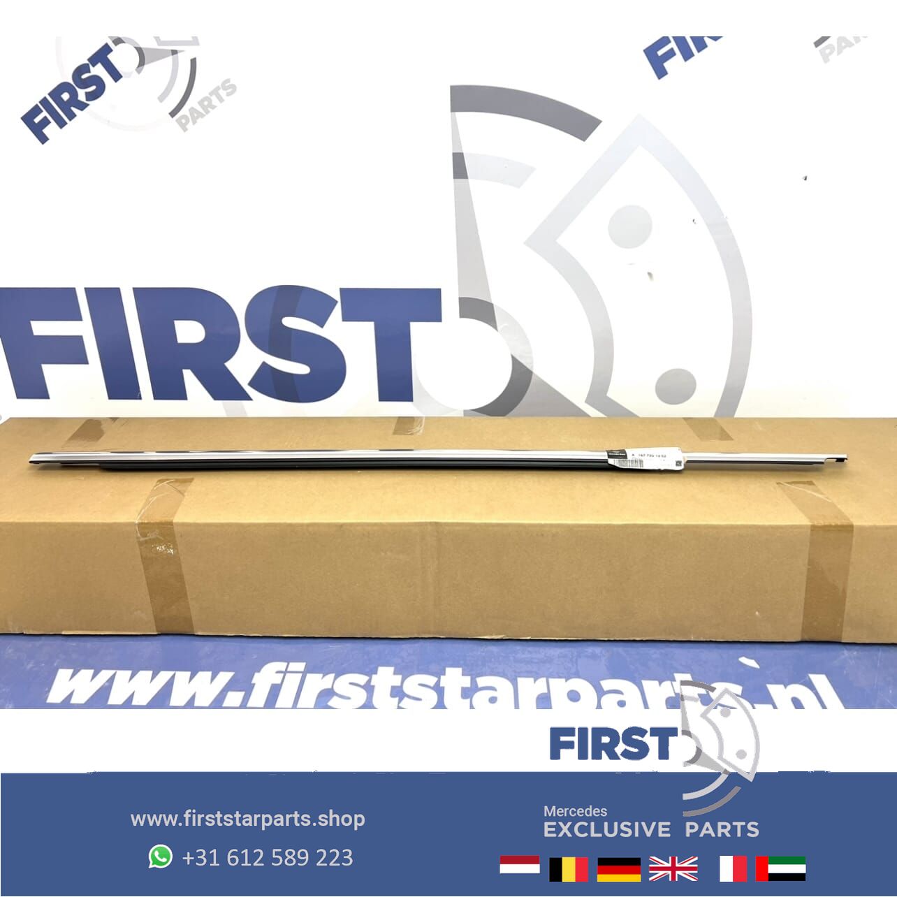 W167 GLE RAAMSNOR Mercedes 2023 RAAMLIJST DEURLIJST CHROOM 2020-2024 RAAM SNOR V167 C167 other windows and accessories usado en Menorca foto 2