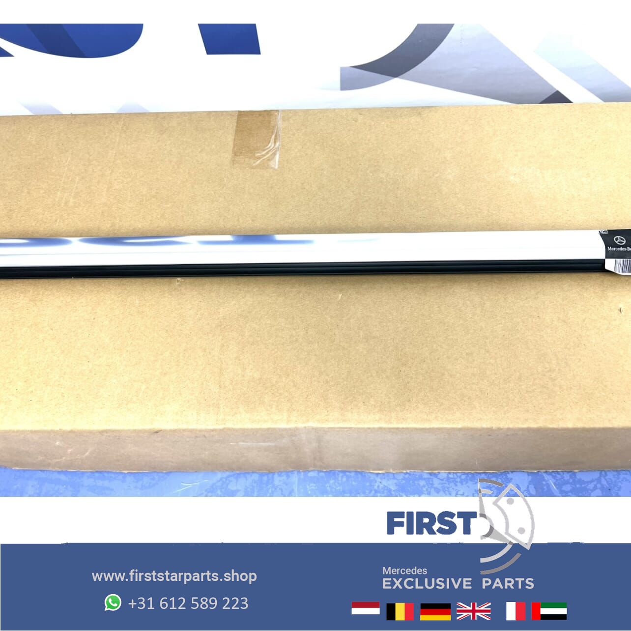 W167 GLE RAAMSNOR Mercedes 2023 RAAMLIJST DEURLIJST CHROOM 2020-2024 RAAM SNOR V167 C167 other windows and accessories usado en Menorca foto 5