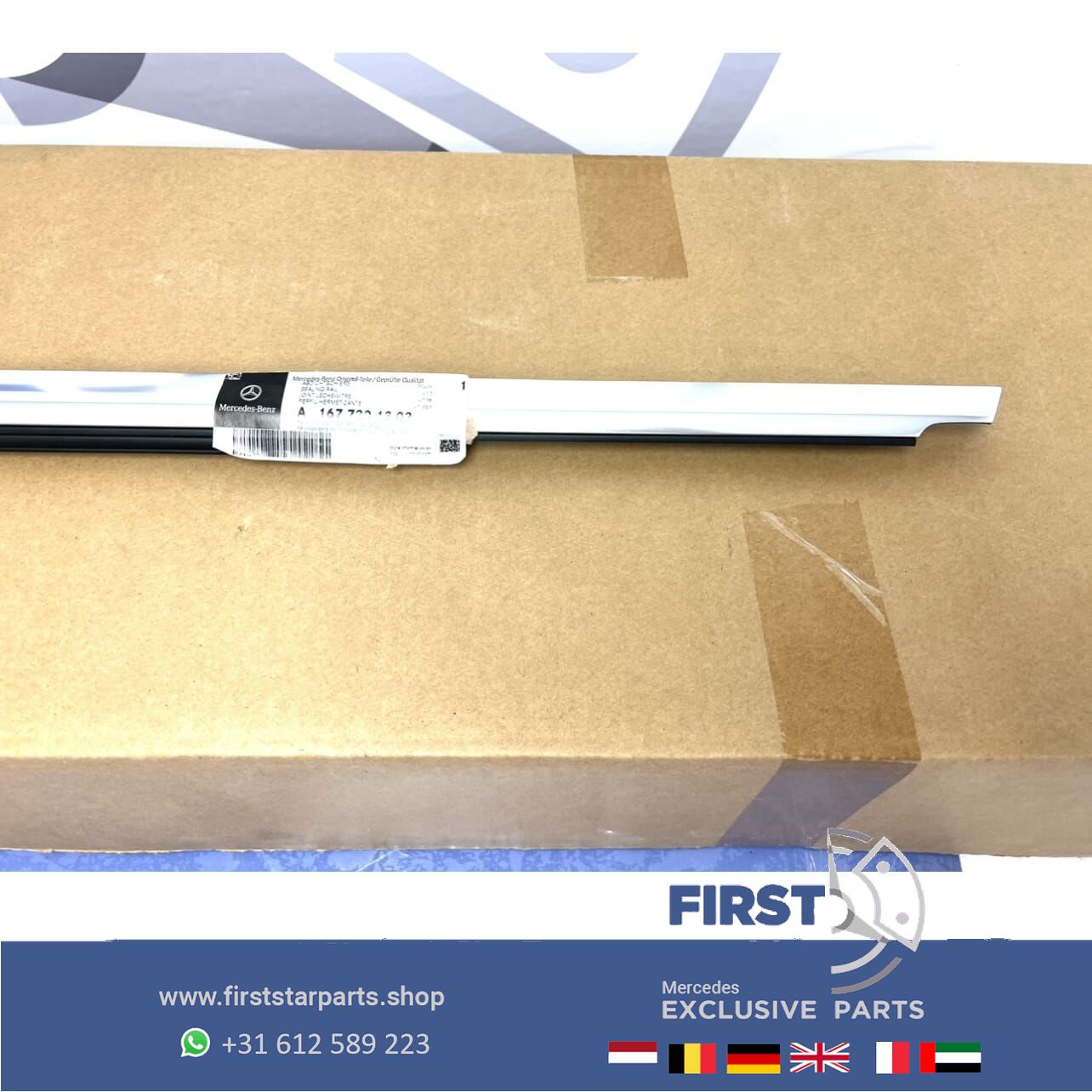 W167 GLE RAAMSNOR Mercedes 2023 RAAMLIJST DEURLIJST CHROOM 2020-2024 RAAM SNOR V167 C167 other windows and accessories usado en Menorca foto 6