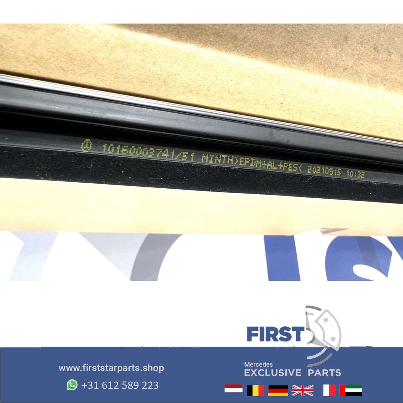 W167 GLE RAAMSNOR Mercedes 2023 RAAMLIJST DEURLIJST CHROOM 2020-2024 RAAM SNOR V167 C167 other windows and accessories usado en Menorca foto 7