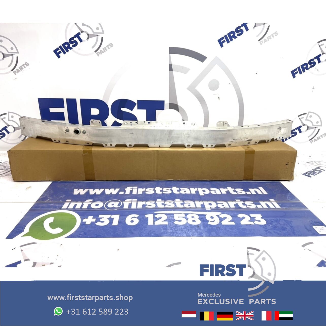 (W213) C238 VOOR BUMPER BALK A2136200130 Mercedes E Clase BUMPERBALK 2016-2023 aluminium BUMPER BALK FRONT S213 C238 front bar usado en Menorca foto 2