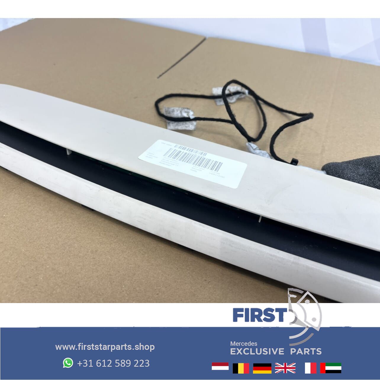W205 C63 AMG derde remlicht Mercedes C Clase 2014-2018 3e REMLICHT MODULE completo BEIGE third brake light usado en Menorca foto 4