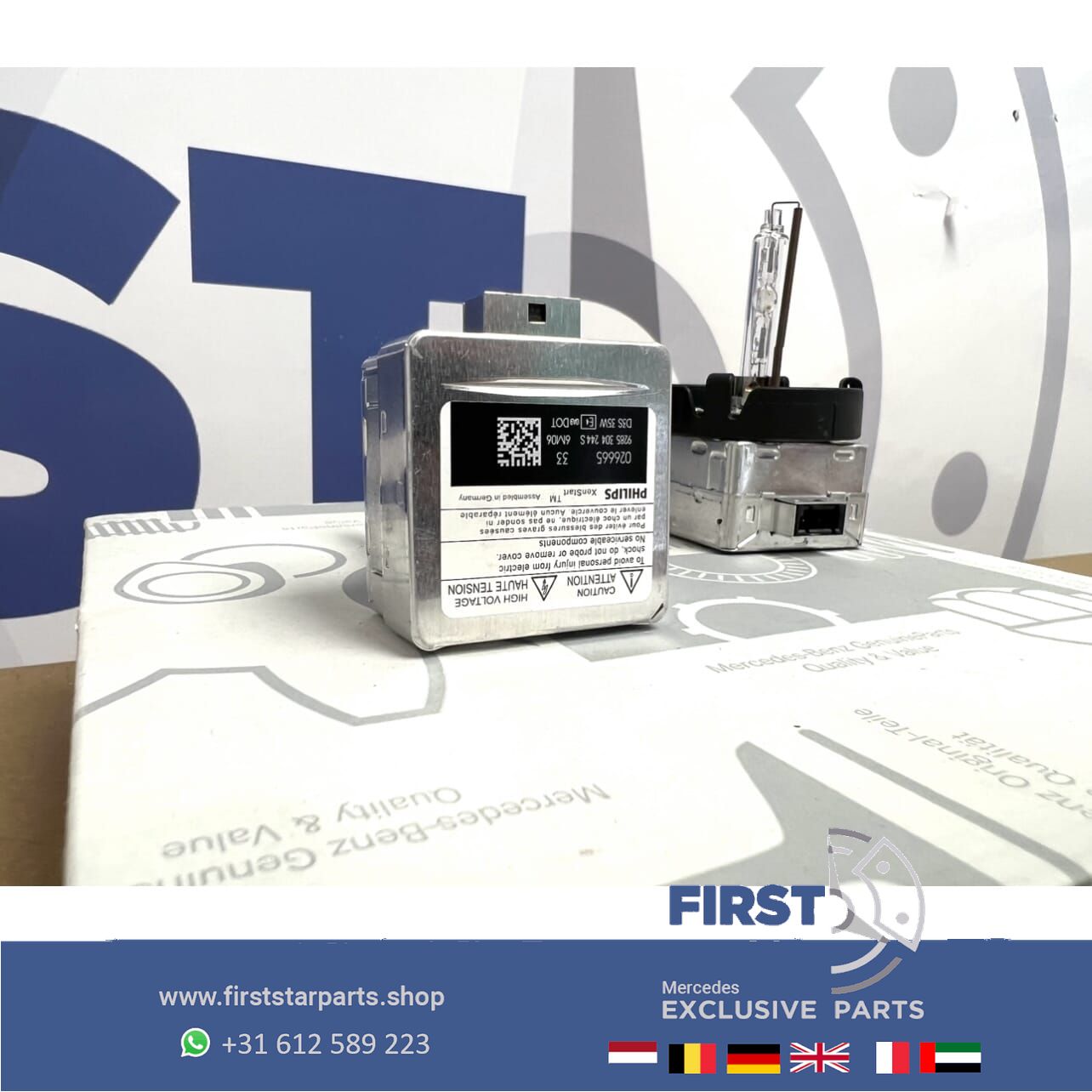 BI XENON STARTER LAMP MERCEDES A B C CLA CLS CLK E G GL GLA GLC GLE GLS S V GT Clase W176 W246 W117 W204 W205 W212 W156 W218 W461 W906 W221 originalINEEL MERCEDES XENON STARTER LAMP MODULE L/R xenon starter usado en Menorca foto 2