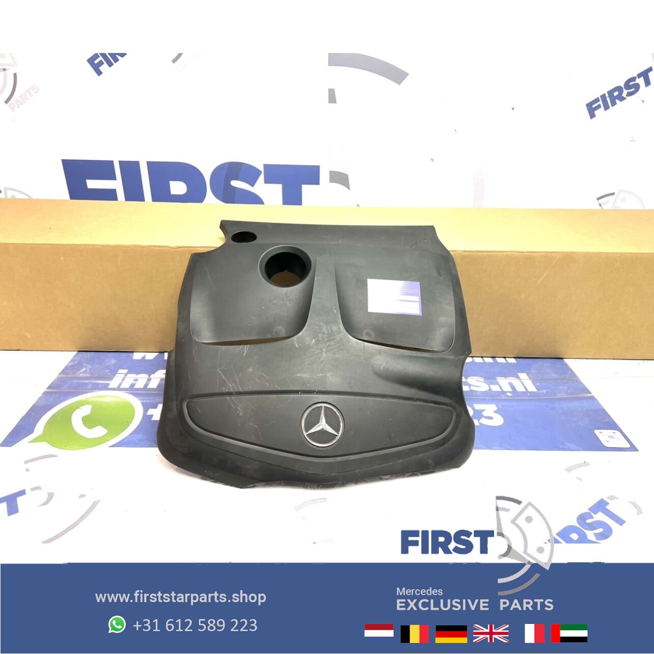 MOTOR AFDEKPLAAT Mercedes W176 A W246 B W117 CLA W156 GLA Clase 2012-2019 intermediate plate engine usado en Menorca