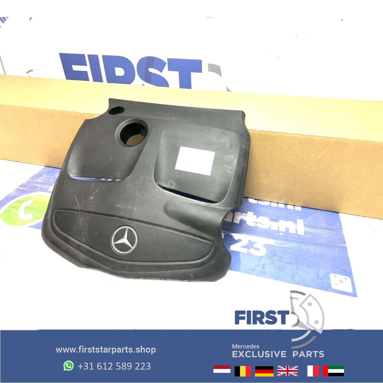 Motor afdekplaat beschermkap Mercedes W176 A W246 B W117 CLA W156 GLA diesel gasolina 2012-2019 intermediate plate engine usado en Menorca