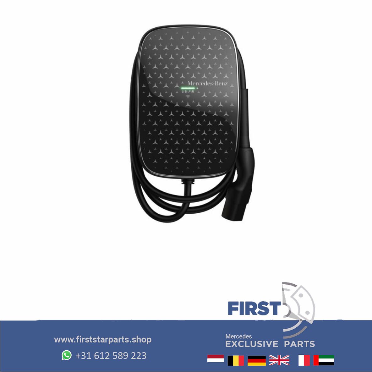 originalinalinalinalinalinalinal EQ Mercedes-Benz AMG laadpaal wallbox met vaste laadkabel, ECE voor EQ voertuigen EQA EQB EQC EQE EQV EQS EQT eVito eSprinter H243 X243 N293 V295 X294 V297 X296 W420 W447 B910 W447 charging cable hybrid usado en Menorca foto 3