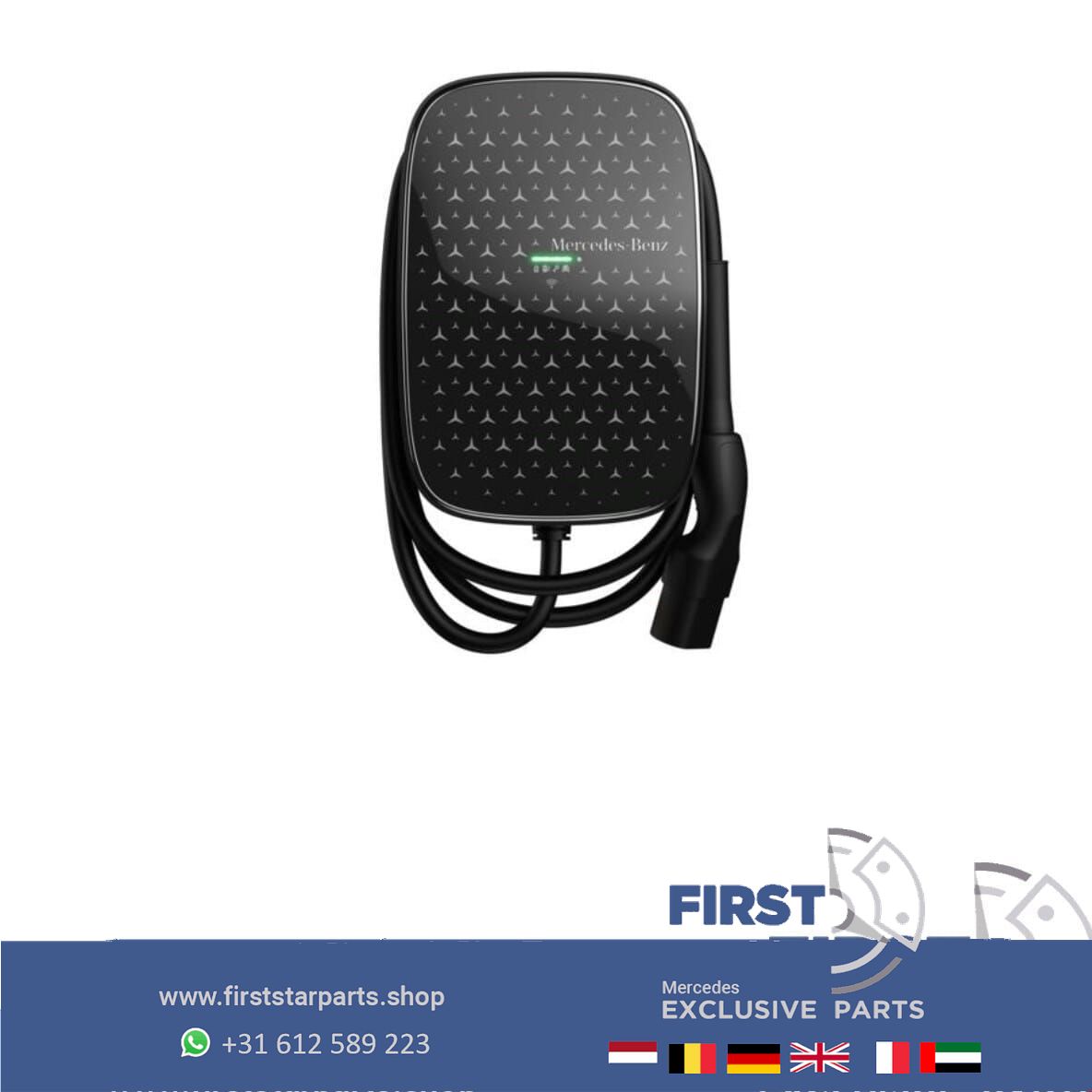 Mercedes-Benz AMG laadpaal EQA EQB EQC EQE EQV EQS EQT eVito eSprinter wallbox met vaste laadkabel, ECE voor EQ voertuigen H243 X243 N293 V295 X294 V297 X296 W420 W447 B910 W447 charging cable hybrid usado en Menorca