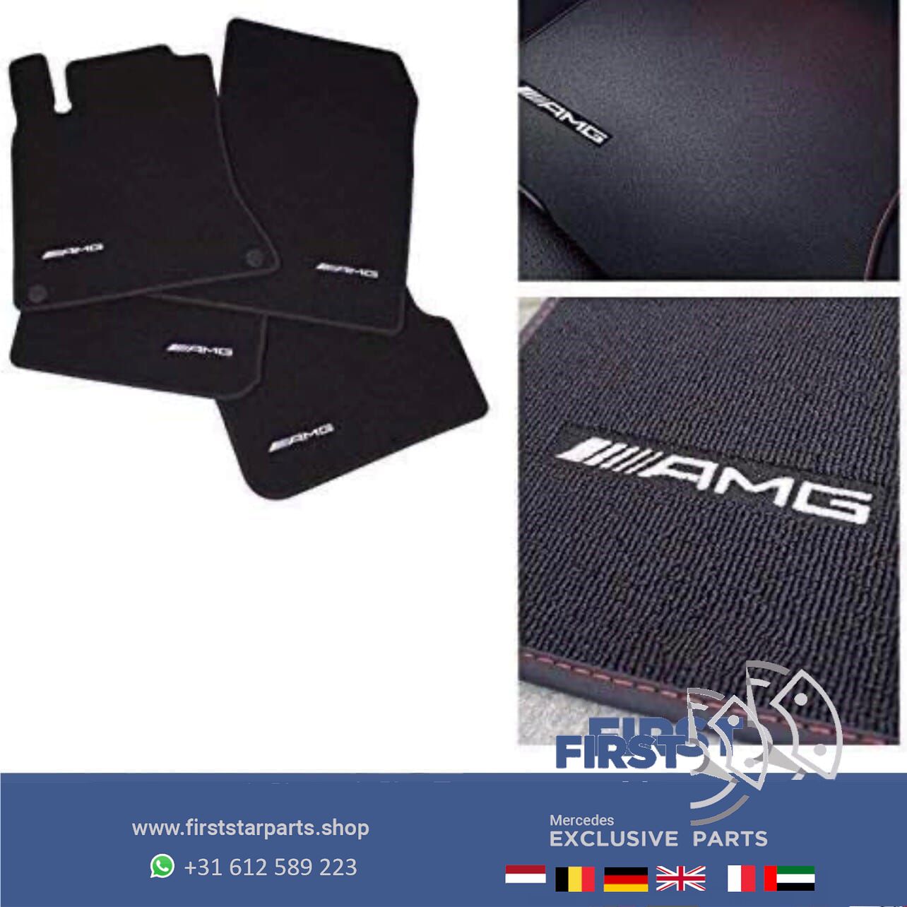W177 AMG VLOERMATTEN Mercedes A Clase A35 A45 2018-2021 carpeting usado en Menorca