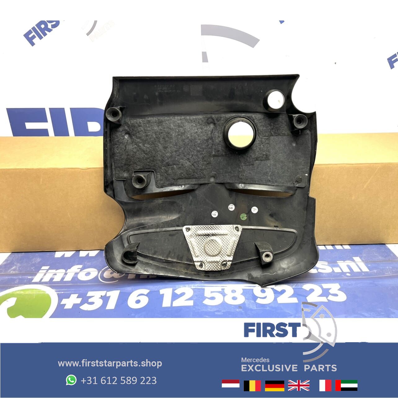 Motor afdekplaat beschermkap Mercedes W176 A W246 B W117 CLA W156 GLA diesel gasolina 2012-2019 intermediate plate engine usado en Menorca foto 6