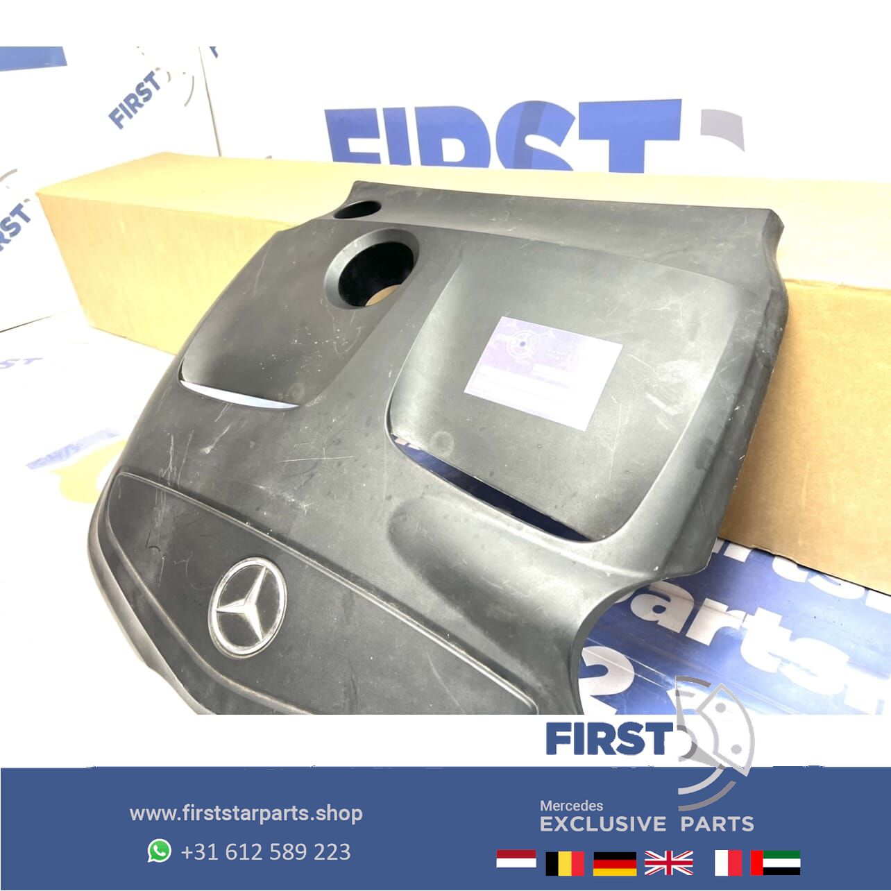 Motor afdekplaat beschermkap Mercedes W176 A W246 B W117 CLA W156 GLA diesel gasolina 2012-2019 intermediate plate engine usado en Menorca foto 5