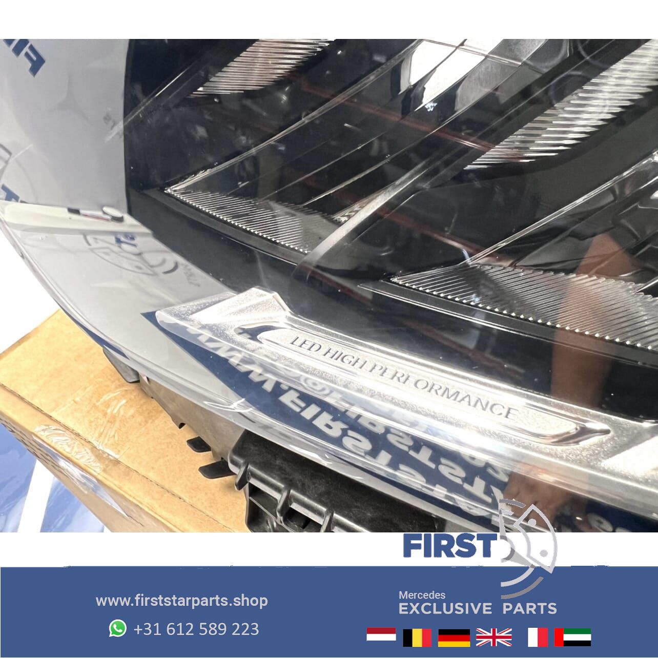 W254 C254 GLC HP LED KOPLAMP LINKS A2549061500 Mercedes 2022-2026 originalINEEL LINKS + RECHTS High Performance A 254 906 15 00 grille head lamp single usado en Menorca foto 3