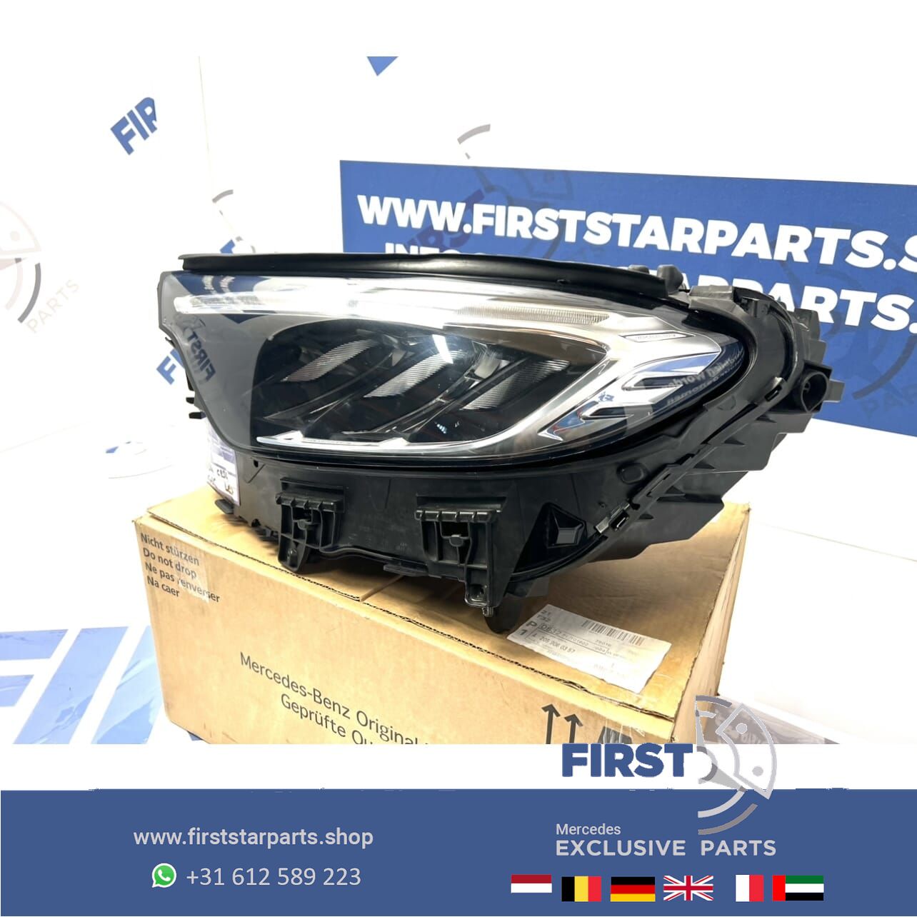 A2549061500 W254 C254 GLC HP LED KOPLAMP LINKS Mercedes 2022-2026 originalINEEL LINKS + RECHTS High Performance A 254 906 15 00 grille head lamp single usado en Menorca foto 5