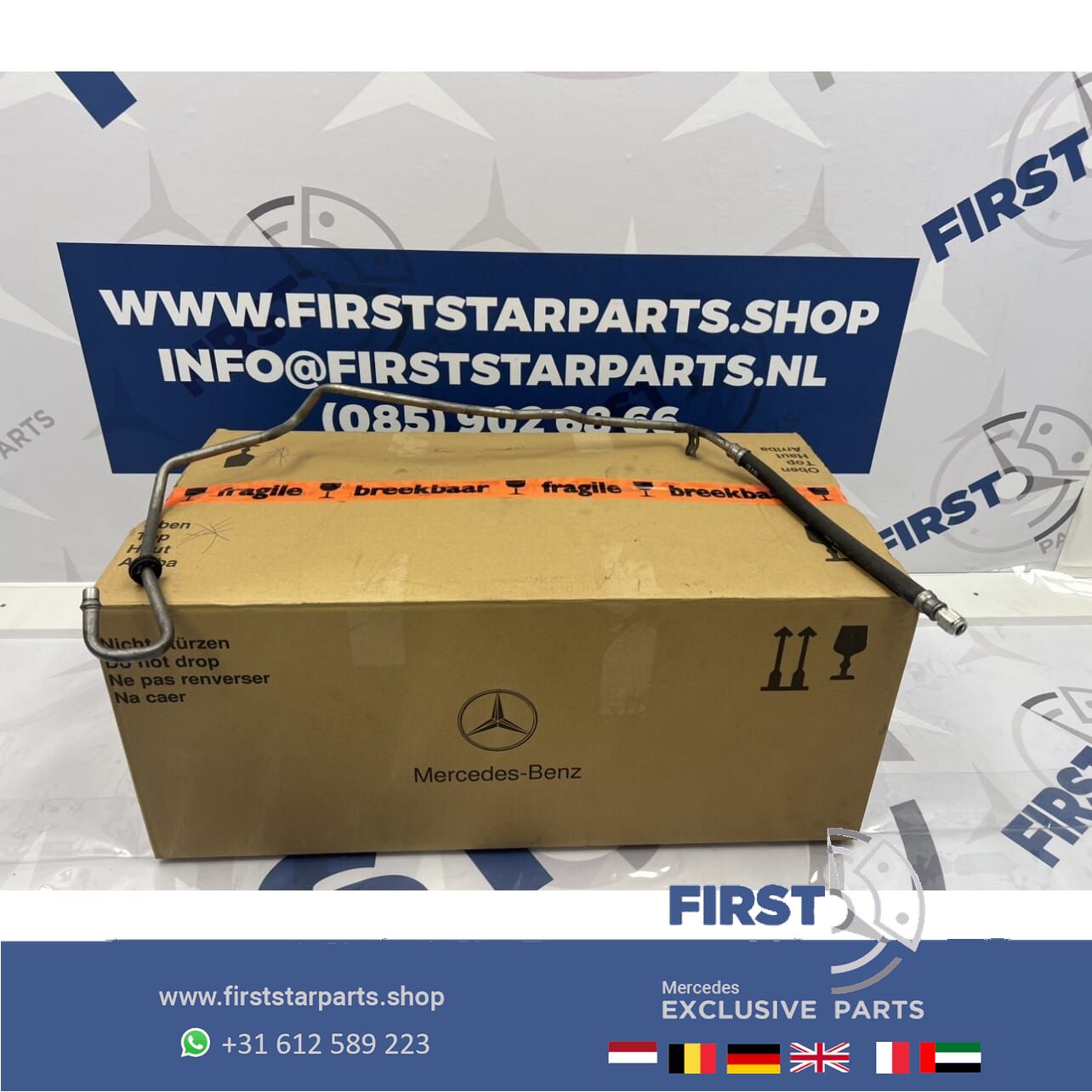A2055012925 ONTLUCHTING LEIDING Mercedes W176 W246 W117 W156 W204 W212 W222 W218 W177 W118 W205 W206 W212 W213 W253 W166 V167 C292 W190 X290 W460 W461 W463 W222 W217 W223 KOELMIDDELLEIDING A45S CLA45S C63S E63S GLC63S GLE63S GT63S S63 G63 KOELSLANG vent valve usado en Menorca
