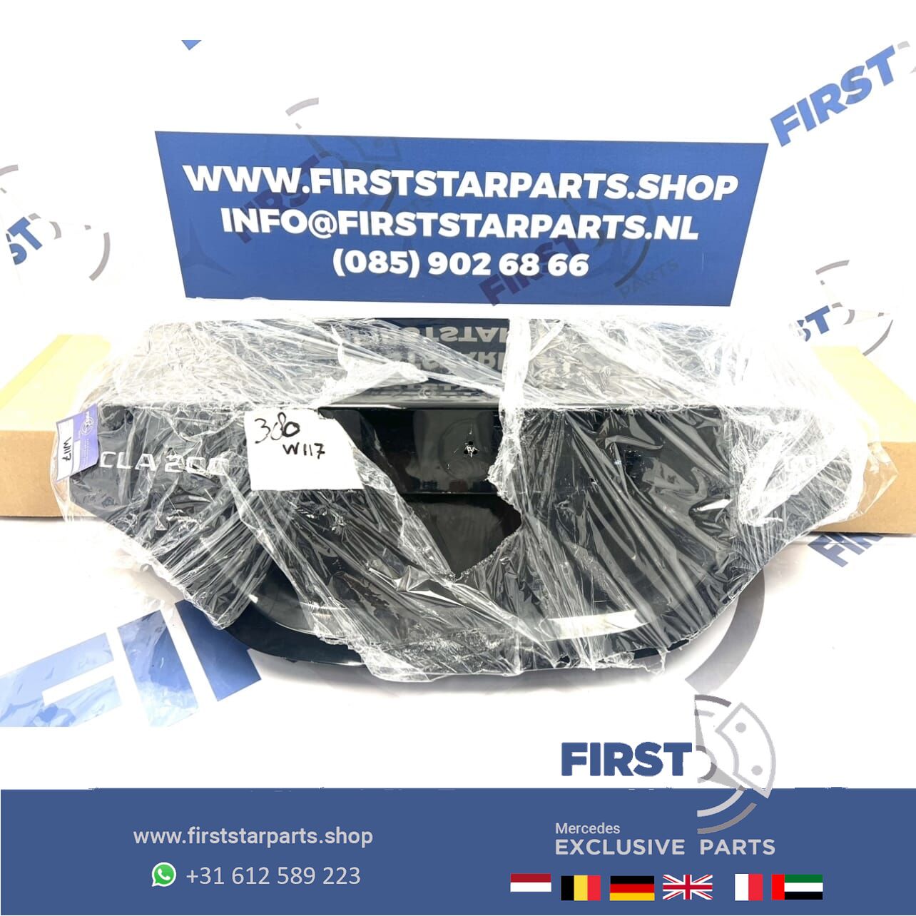 W117 CLA ACHTERKLEP ZWART C117 Clase SEDAN KOFFERKLEP W117 originalINEEL Mercedes CLA LIMOUSINE COUPÉ 2013-2019 CLA45 AMG upholstery rear door usado en Menorca foto 7