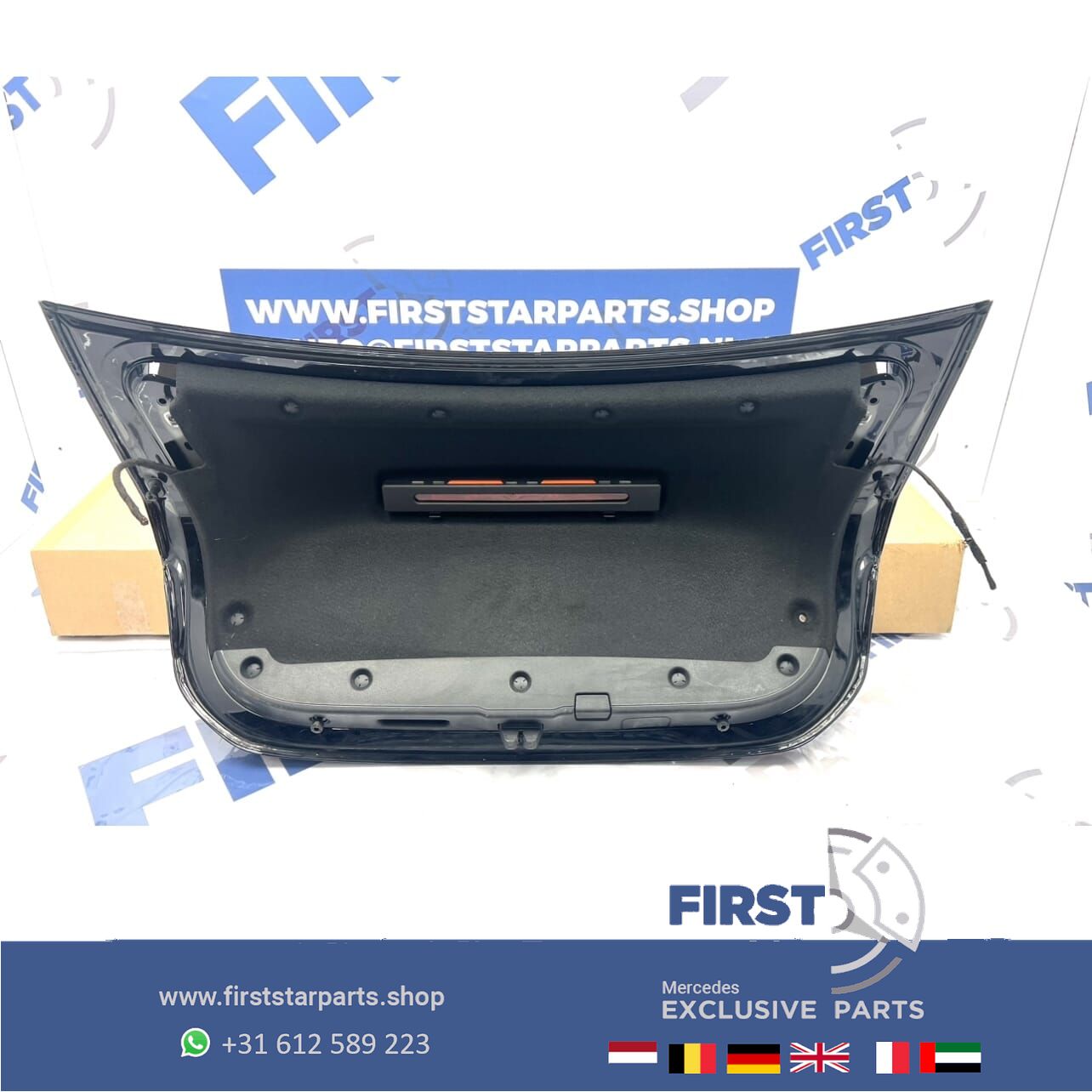 W177 V177 KOFFERBAK ACHTERKLEP ZWART A Clase SEDAN KOFFERKLEP W177 originalINEEL Mercedes AClase LIMOUSINE 2018-2024 V177 AMG upholstery rear door usado en Menorca foto 8