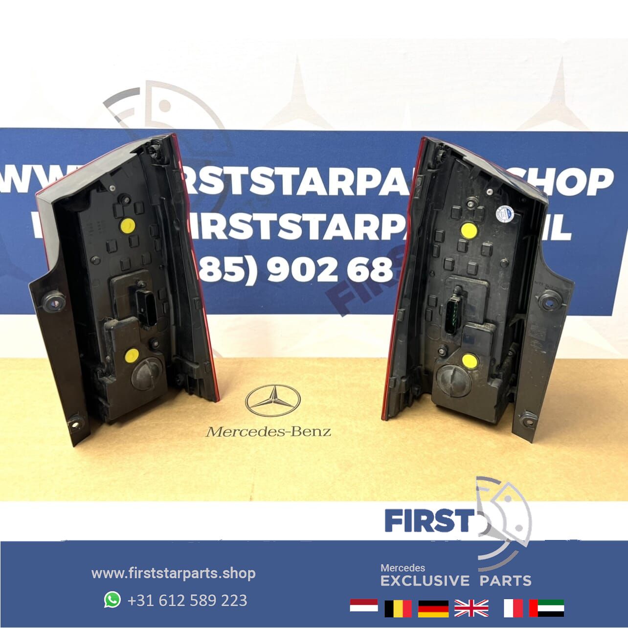 W447 V Clase / VITO ACHTERLICHT SET VOL LED ACHTERLICHT LINKS RECHTS SET Mercedes VClase 2014-2024 originalINEEL A4478200564 + A4478200664 tail light left and right usado en Menorca foto 10