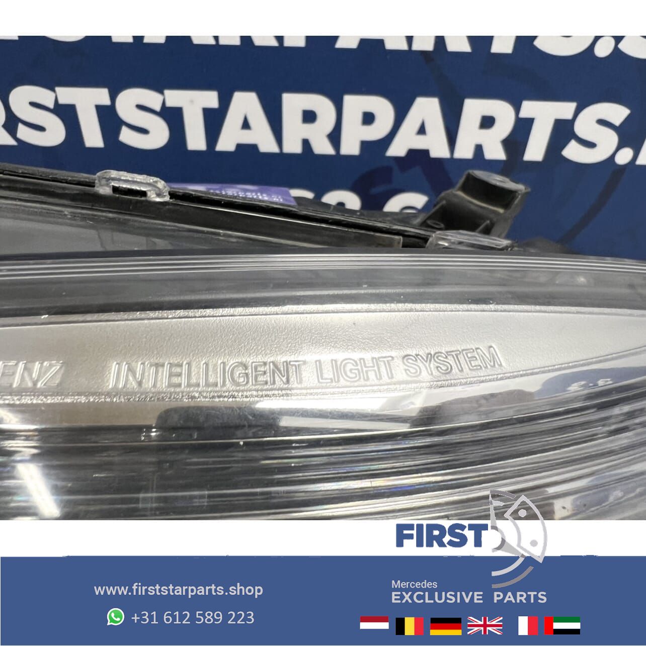 A1668207259 W166 ML ILS LED KOPLAMP LINKS Mercedes 2011-2015 ML63 AMG originalINEEL LINKER LAMP INTELLIGENT LIGHT SYSTEM A 166 820 72 59 headlight left and right usado en Menorca foto 5