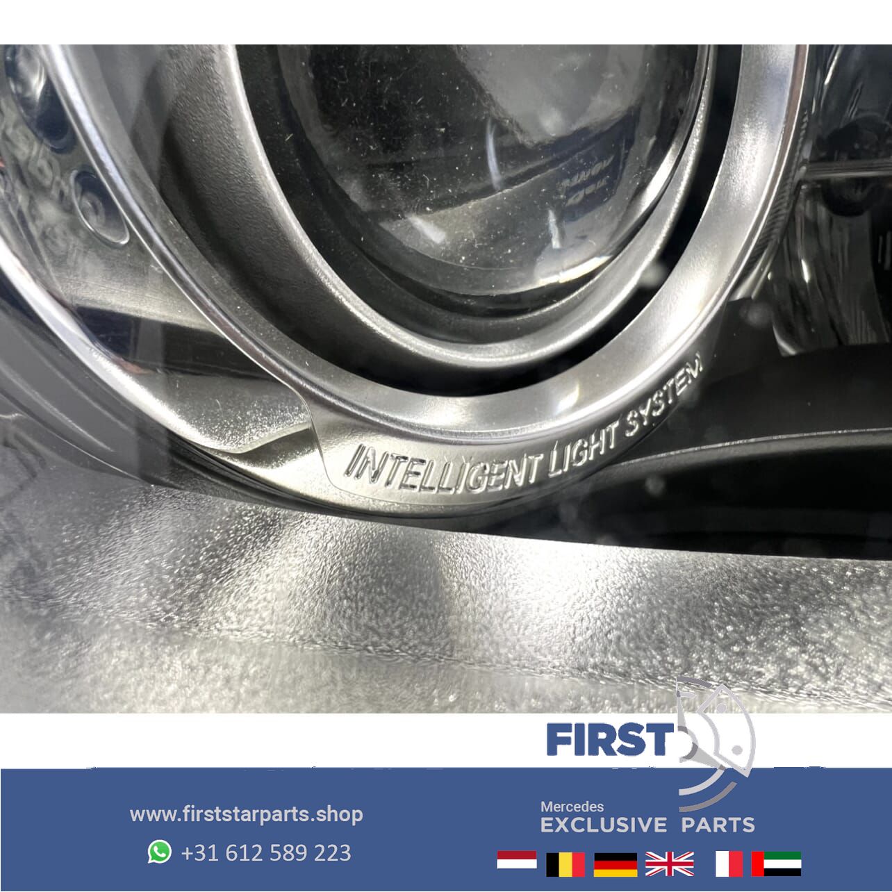 A2048204439 A2048204739 W204 ILS KOPLAMPEN SET LINKS + RECHTS Mercedes C Clase FACELIFT INTELLIGENT LIGHT SYSTEM LED KOPLAMP MB C204 S204 C63 AMG headlight left and right usado en Menorca foto 8