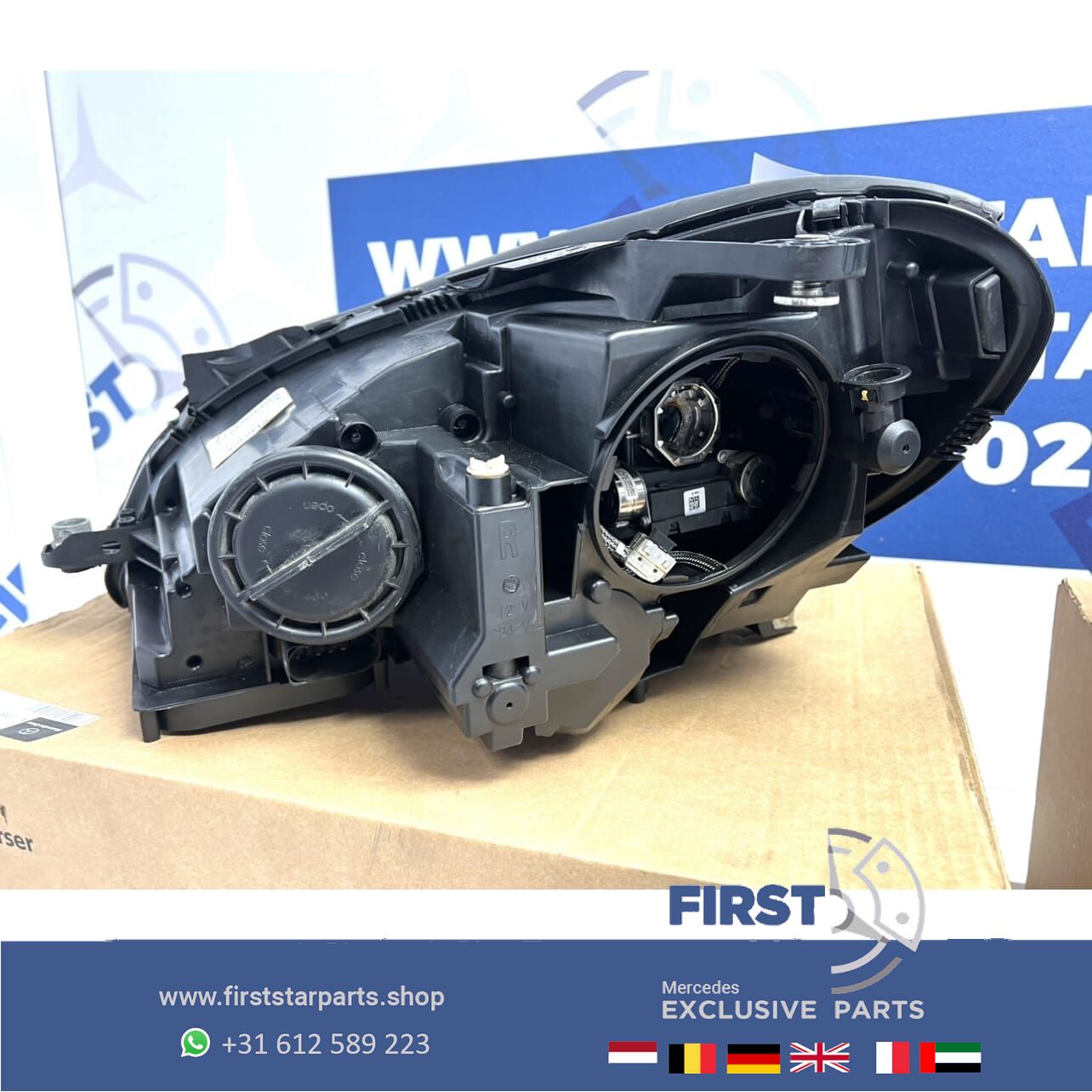 A2048204439 A2048204739 W204 ILS KOPLAMPEN SET LINKS + RECHTS Mercedes C Clase FACELIFT INTELLIGENT LIGHT SYSTEM LED KOPLAMP MB C204 S204 C63 AMG headlight left and right usado en Menorca foto 11