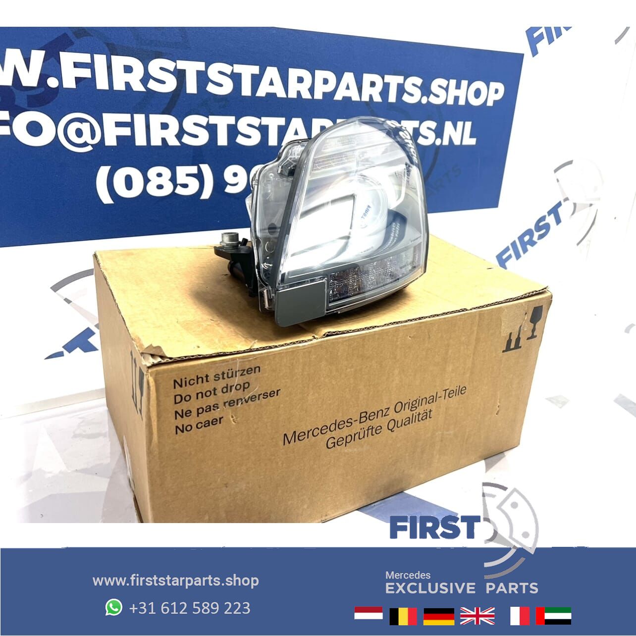C197 R197 SLS SLS63 SLR AMG LED KOPLAMP LINKS Mercedes 2010- SLS 63 AMG originalINEEL LINKER LAMP A1978200761 headlight left and right usado en Menorca foto 3