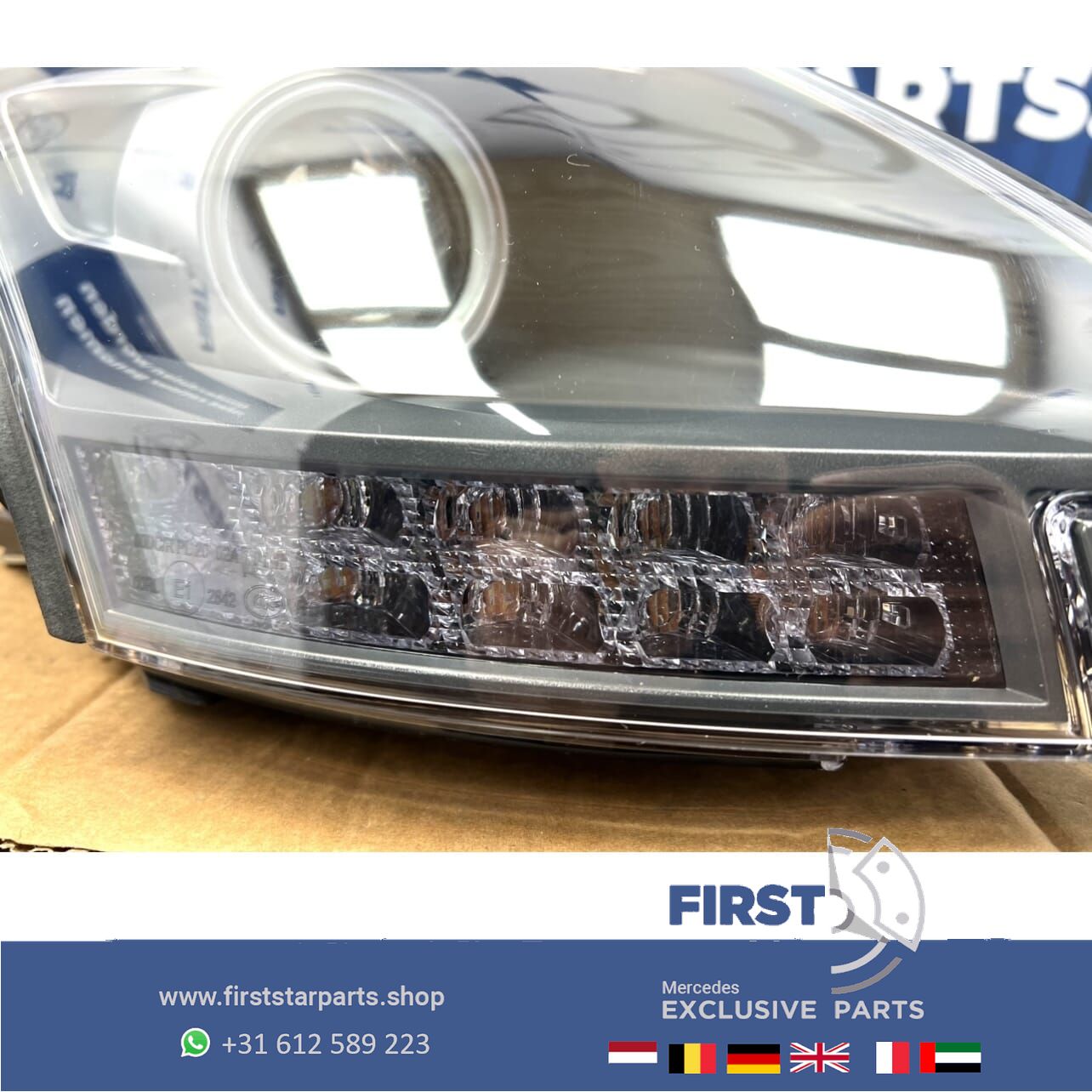 C197 R197 SLS SLS63 SLR AMG LED KOPLAMP RECHTS Mercedes 2010- SLS 63 AMG originalINEEL LINKER LAMP A1978200861 headlight left and right usado en Menorca foto 4