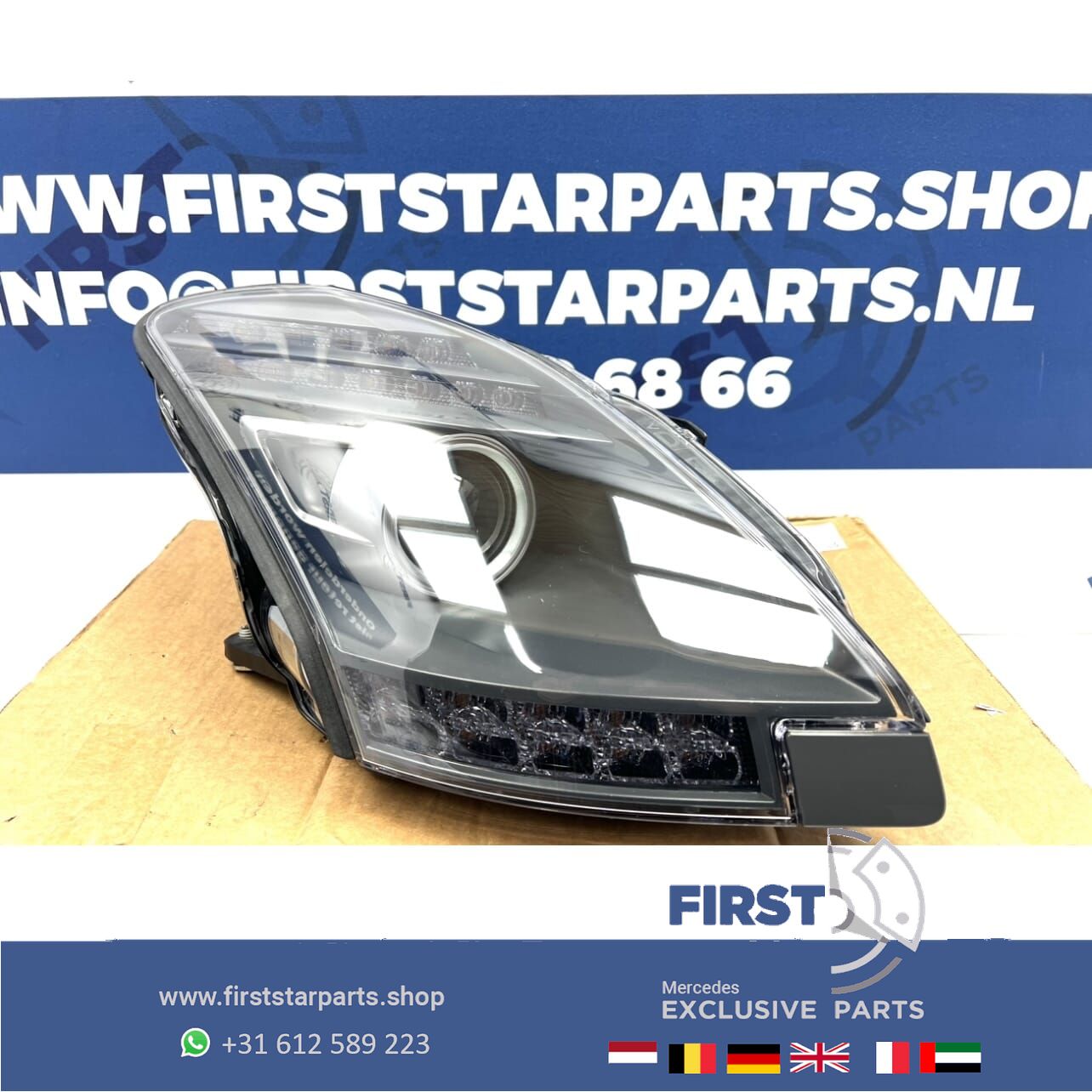 C197 R197 SLS SLS63 SLR AMG LED KOPLAMP RECHTS Mercedes 2010- SLS 63 AMG originalINEEL LINKER LAMP A1978200861 headlight left and right usado en Menorca
