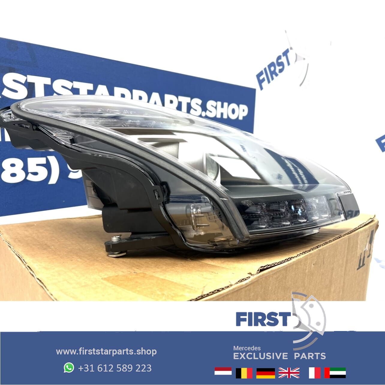 C197 R197 SLS SLS63 SLR AMG LED KOPLAMP RECHTS Mercedes 2010- SLS 63 AMG originalINEEL LINKER LAMP A1978200861 headlight left and right usado en Menorca foto 3