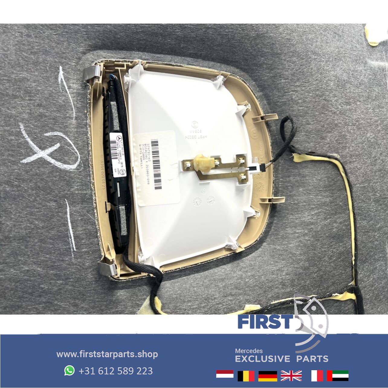 W164 ML63 AMG beige Dakhemel bekleding Mercedes M Clase 2005-2012 ML DAK BEKLEDING HEMEL BRUIN originalINEEL MClase 164 63 panoramic roof usado en Menorca foto 5