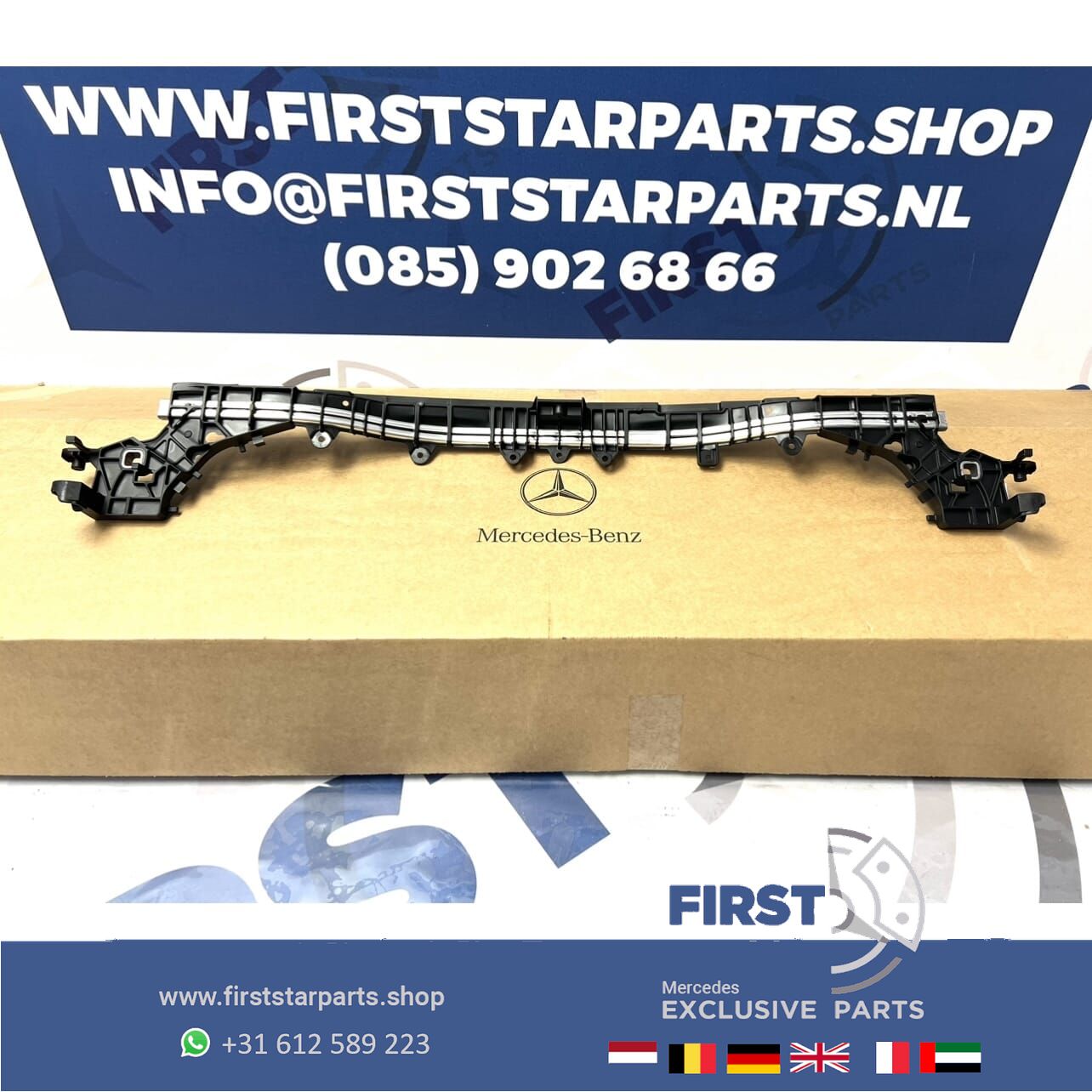 A2056203801 W205 C205 FRONT BALK DRAGER VOORBUMPER Mercedes C Clase 2014-2021 A2056204101 front bar usado en Menorca