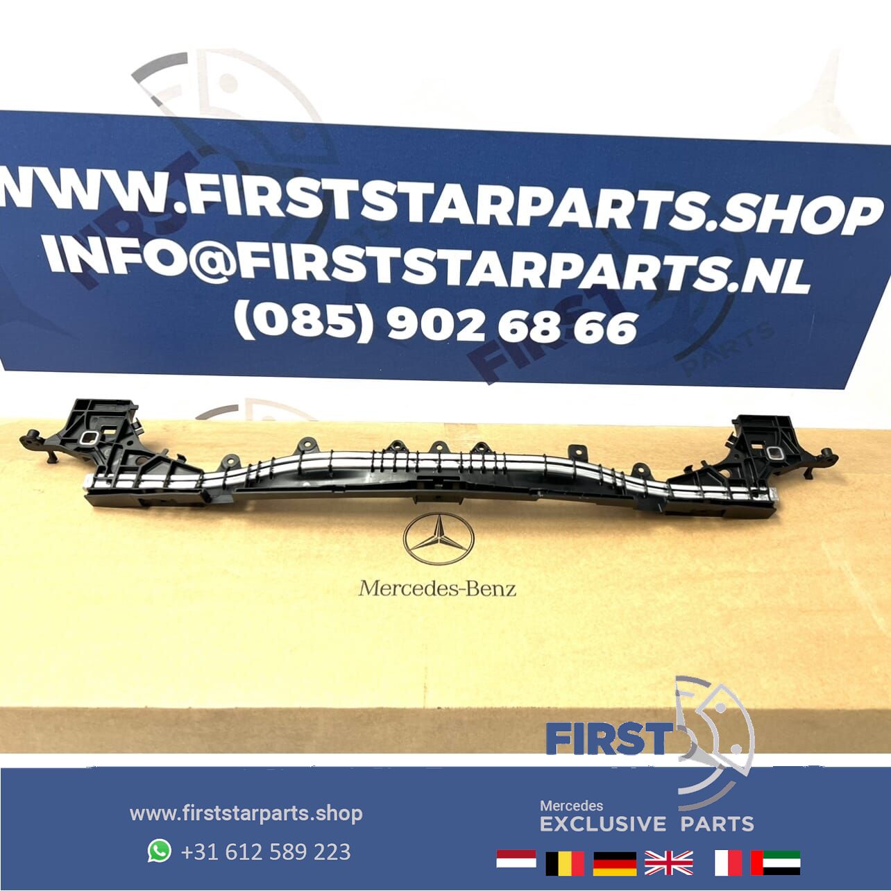 A2056203801 W205 C205 FRONT BALK DRAGER VOORBUMPER Mercedes C Clase 2014-2021 A2056204101 front bar usado en Menorca foto 8