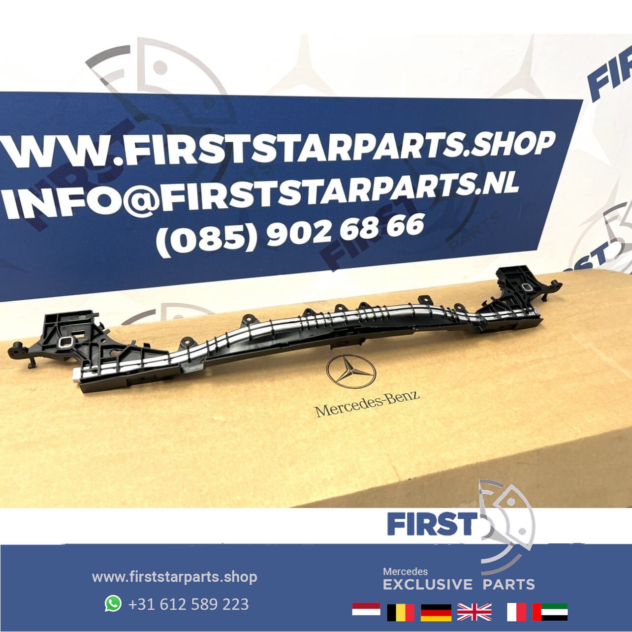 A2056203801 W205 C205 FRONT BALK DRAGER VOORBUMPER Mercedes C Clase 2014-2021 A2056204101 front bar usado en Menorca