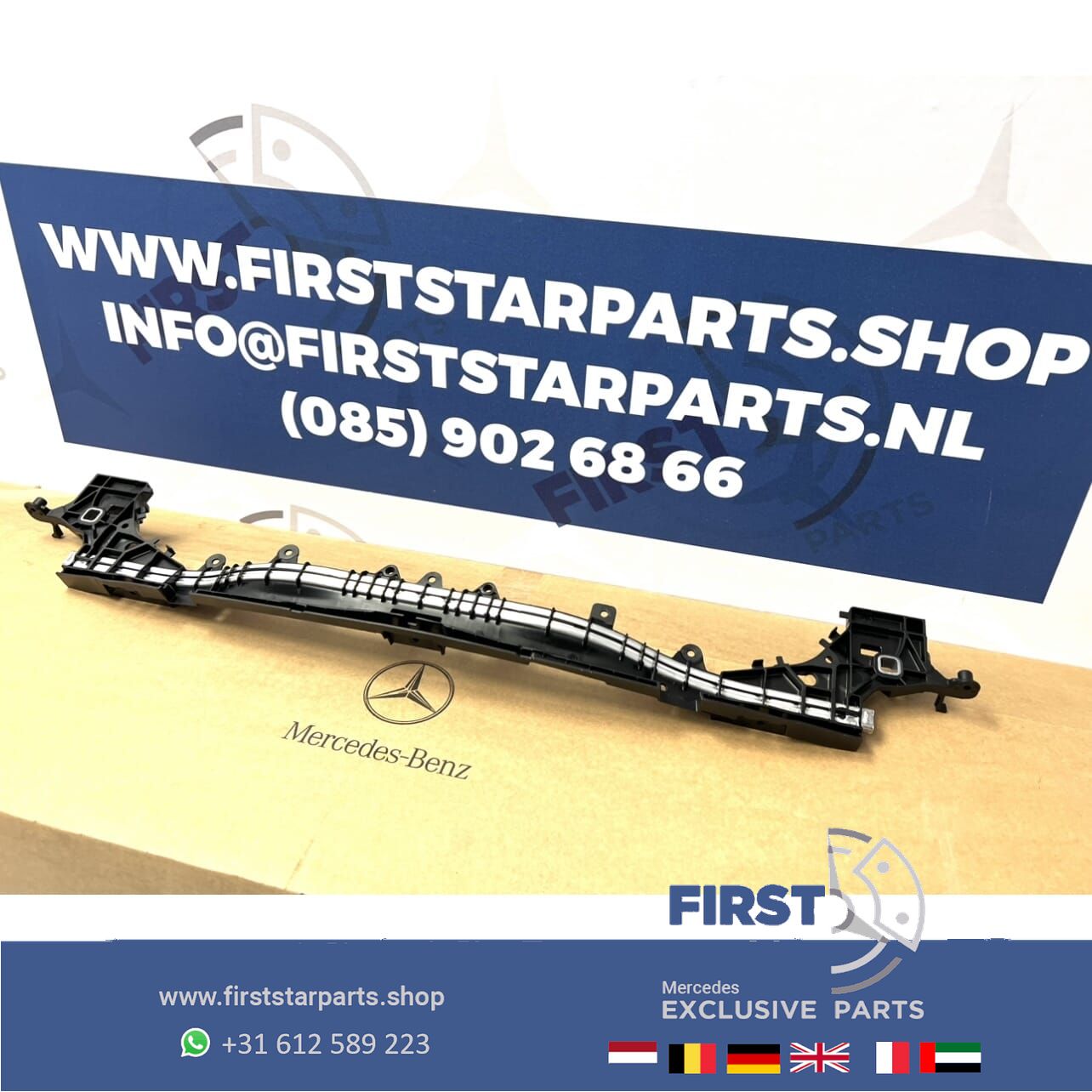 STEUN BALK A2056203801 W205 C205 FRONT BALK DRAGER VOORBUMPER Mercedes C Clase 2014-2021 C43 C63 C63s AMG front bar usado en Menorca foto 6