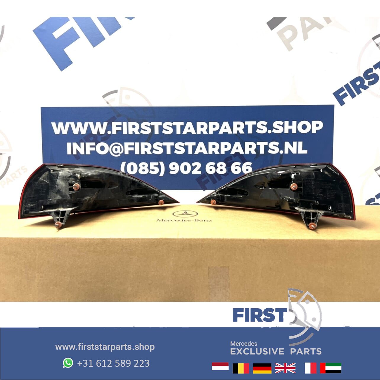 W167 V167 ACHTERLICHTEN SET VOL LED A1679063104 + A1679063204 ACHTERLICHT LINKS RECHTS SET V167 C167 FULL LED Mercedes GLE Clase 2020-2025 originalINEEL GLE43 GLE53 GLE63 GLE63s AMG SUV 63 W167 tail light left and right usado en Menorca foto 9