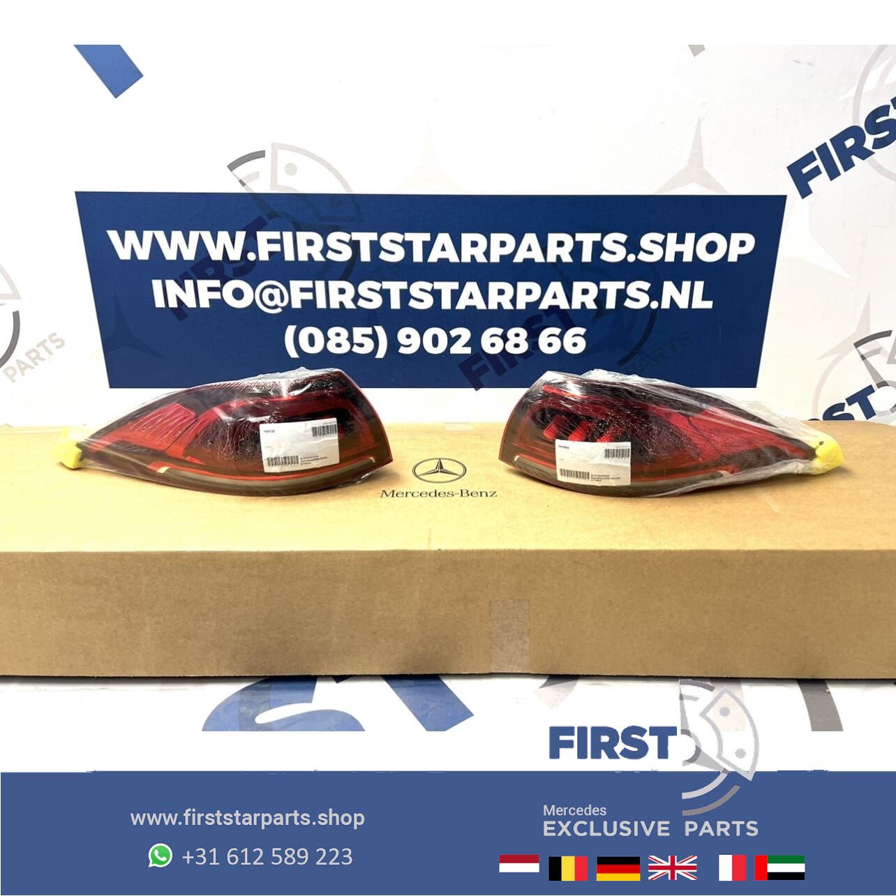 W167 V167 ACHTERLICHTEN SET VOL LED A1679063104 + A1679063204 ACHTERLICHT LINKS RECHTS SET V167 C167 FULL LED Mercedes GLE Clase 2020-2025 originalINEEL GLE43 GLE53 GLE63 GLE63s AMG SUV 63 W167 tail light left and right usado en Menorca foto 16
