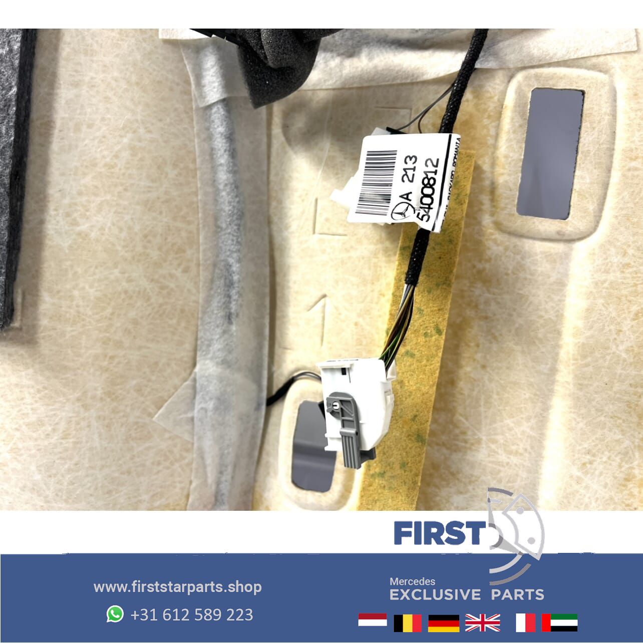 W213 zwarte Dakhemel bekleding Mercedes E Clase 2016-2021 DAK BEKLEDING E63 E63s AMG HEMEL ZWART originalINEEL EClase panoramic roof usado en Menorca foto 6