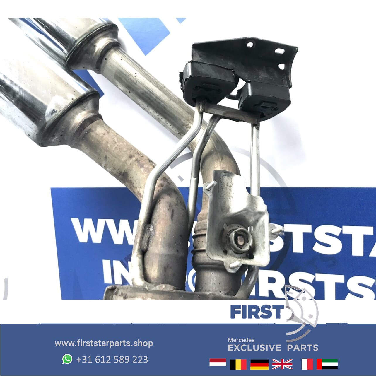 W463 G63 S AMG escape EINDDEMPER SET LINKS/RECHTS GWAGON 63 Mercedes G Clase einddemper L/R 63 originalINEEL MB A4634900902 + A4634901002 muffler end muffler usado en Menorca foto 9