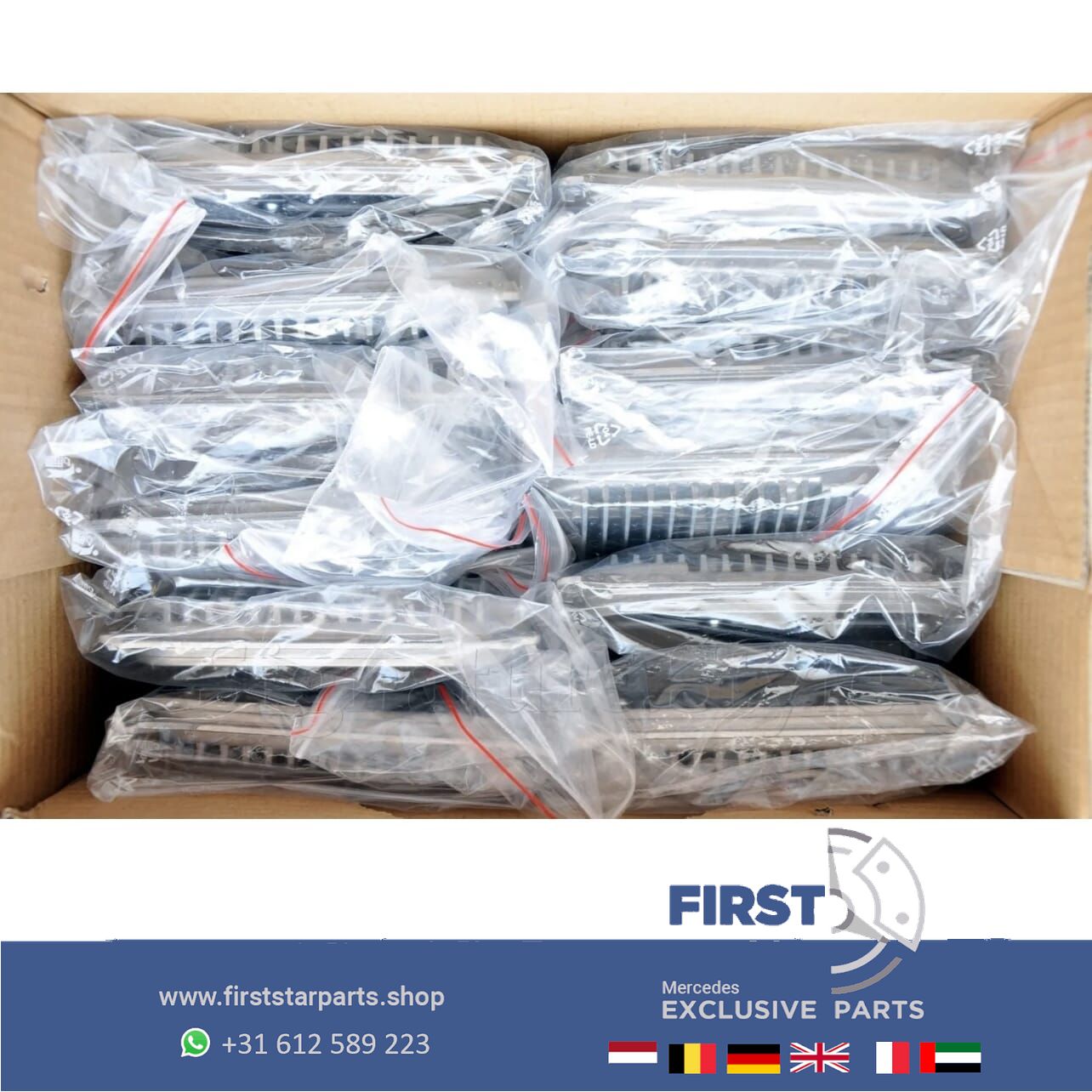 A2479002213 LED KOPLAMPMODULE W177 W118 W167 H243 W247 H247 X247 N293 Mercedes Benz A B CLA GLA GLB GLE EQA EQC Clase Koplamp LED Module A 247 900 22 13 headlight adjustment motor usado en Menorca foto 3