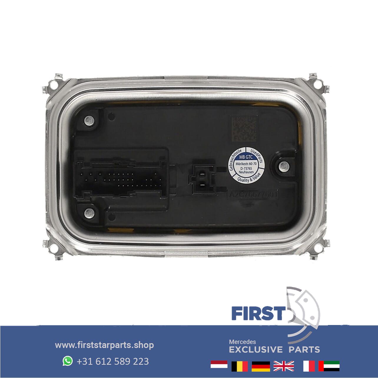 A2139002734 KOPLAMPMODULE W177 W118 W167 W247 X247 Mercedes Benz A CLA GLE GLB Clase Koplamp LED Module A 213 900 27 34 headlight adjustment motor usado en Menorca